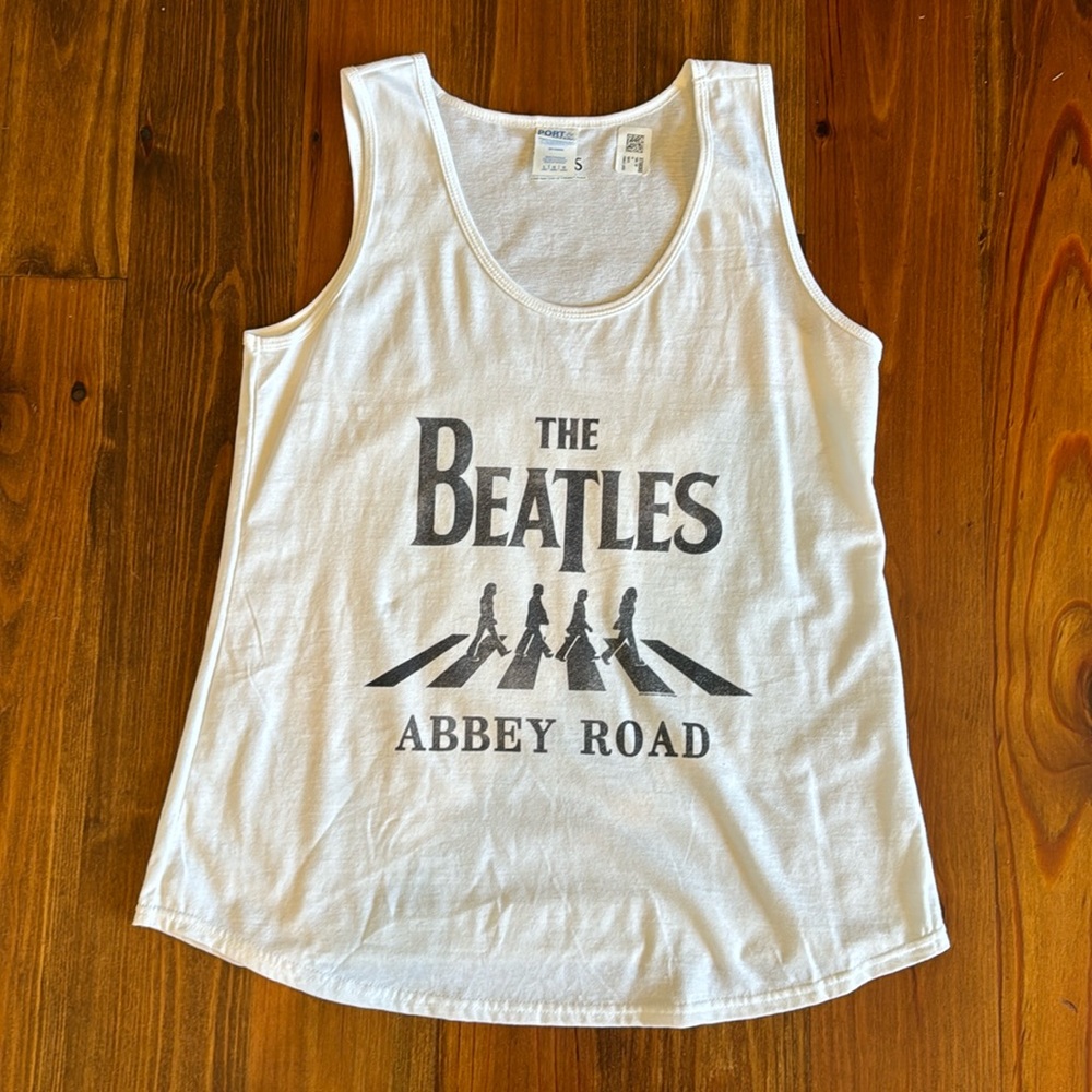 The Beatles Abbey Road Silhouette Tank Top
